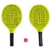 Conjunto de Raquetes de Praia com Furos Sports Turymar cor de Amarelo