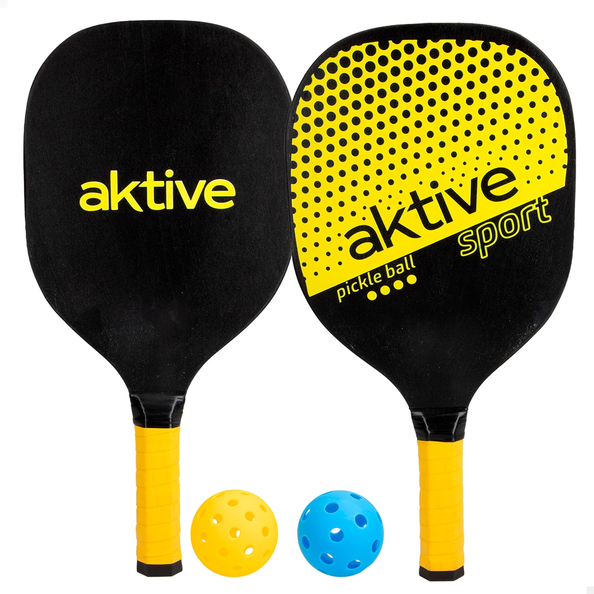 Conjunto de Raquetes de Pickleball Aktive 62387