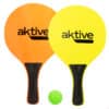 Conjunto Raquetes Praia Fluorescentes Criança com Bola Aktive 62193