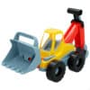 Escavadora de Praia Plástico 40 cm com Pá Frontal e Retroescavadora Color Beach 24940