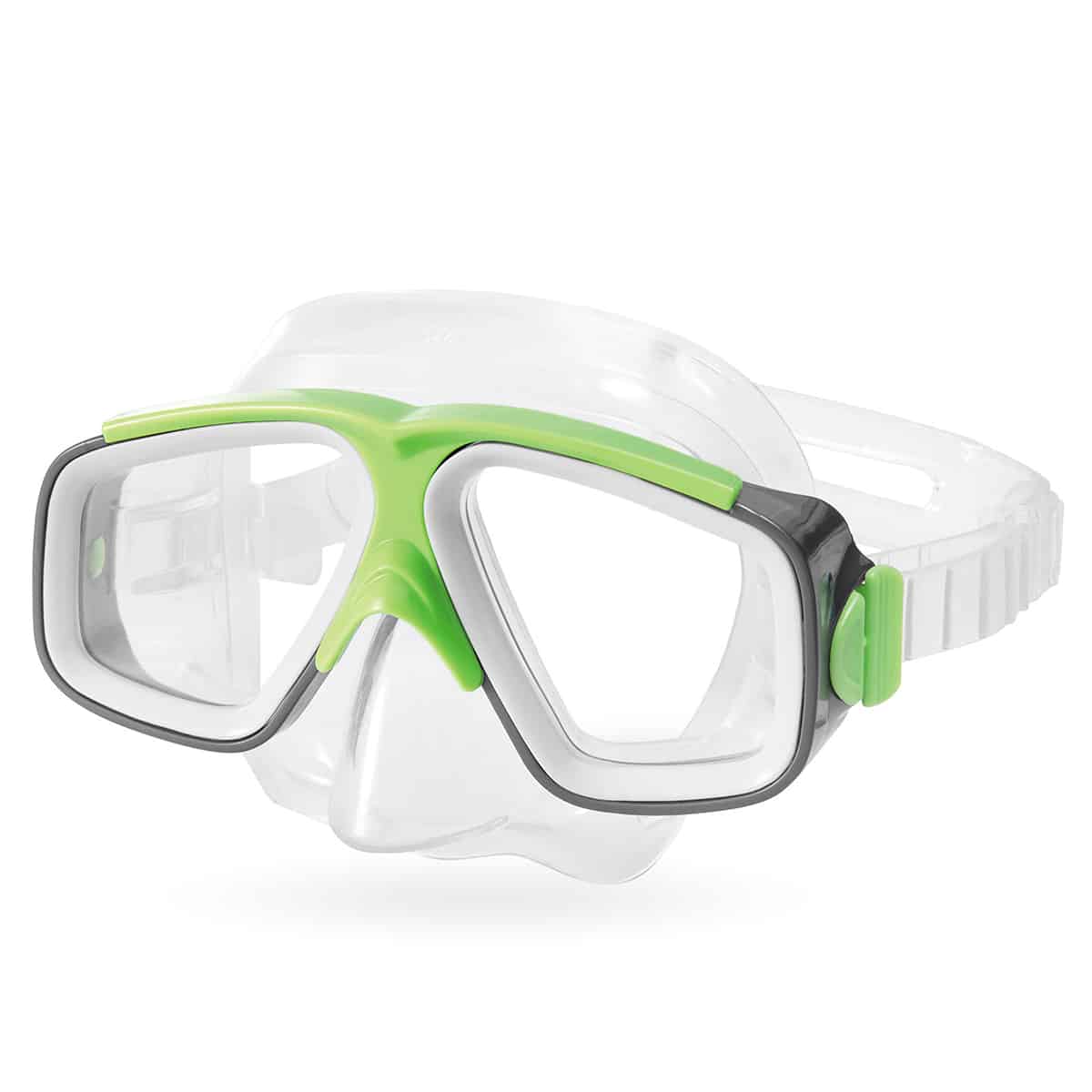 Máscara de Mergulho Infantil Surf Rider 8+ Anos Intex 55975 Verde