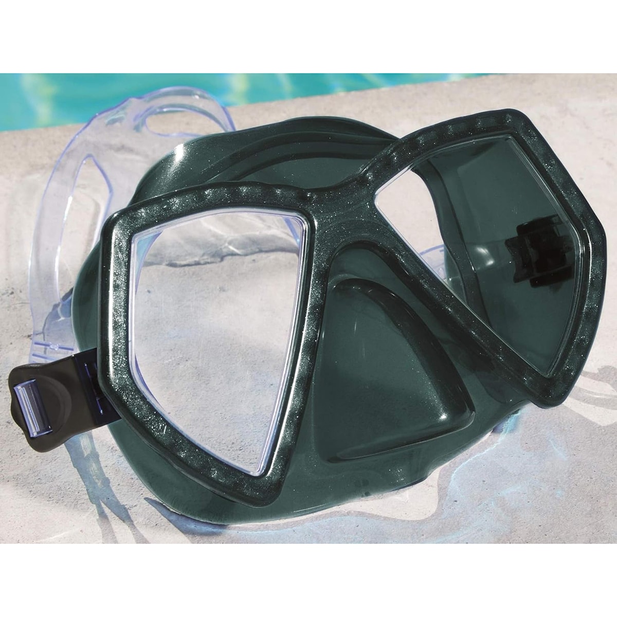 Máscara de Mergulho Juvenil Hydro-Swim Bestway 22059 Preta Máscara de Mergulho Juvenil Hydro-Swim Bestway 22059 Preta