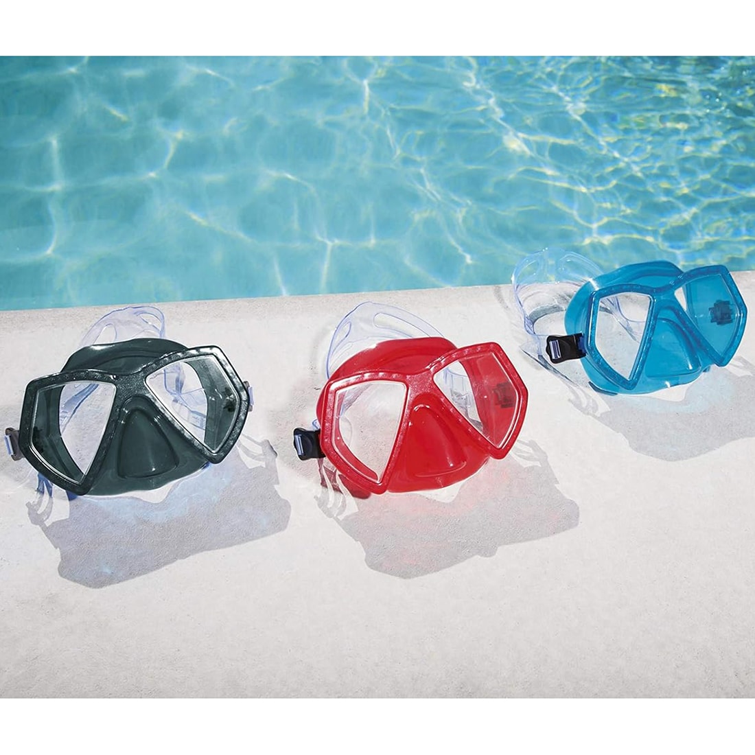 Máscara de Mergulho Juvenil Hydro-Swim Bestway 22059 Máscara de Mergulho Juvenil Hydro-Swim Bestway 22059