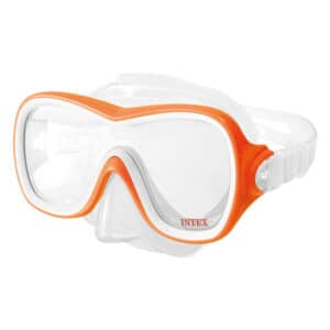 Máscara de Mergulho Wave Rider Juvenil +8 Anos Intex 55978 Laranja