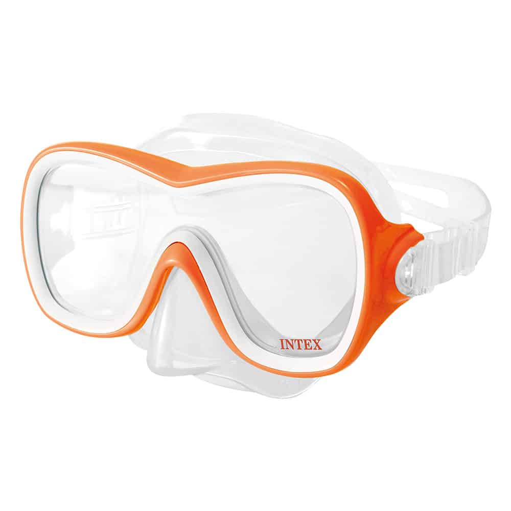 Máscara de Mergulho Wave Rider Juvenil +8 Anos Intex 55978 Laranja