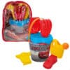 Mochila com Conjunto de Balde de Praia Cars Disney Pixar 48223