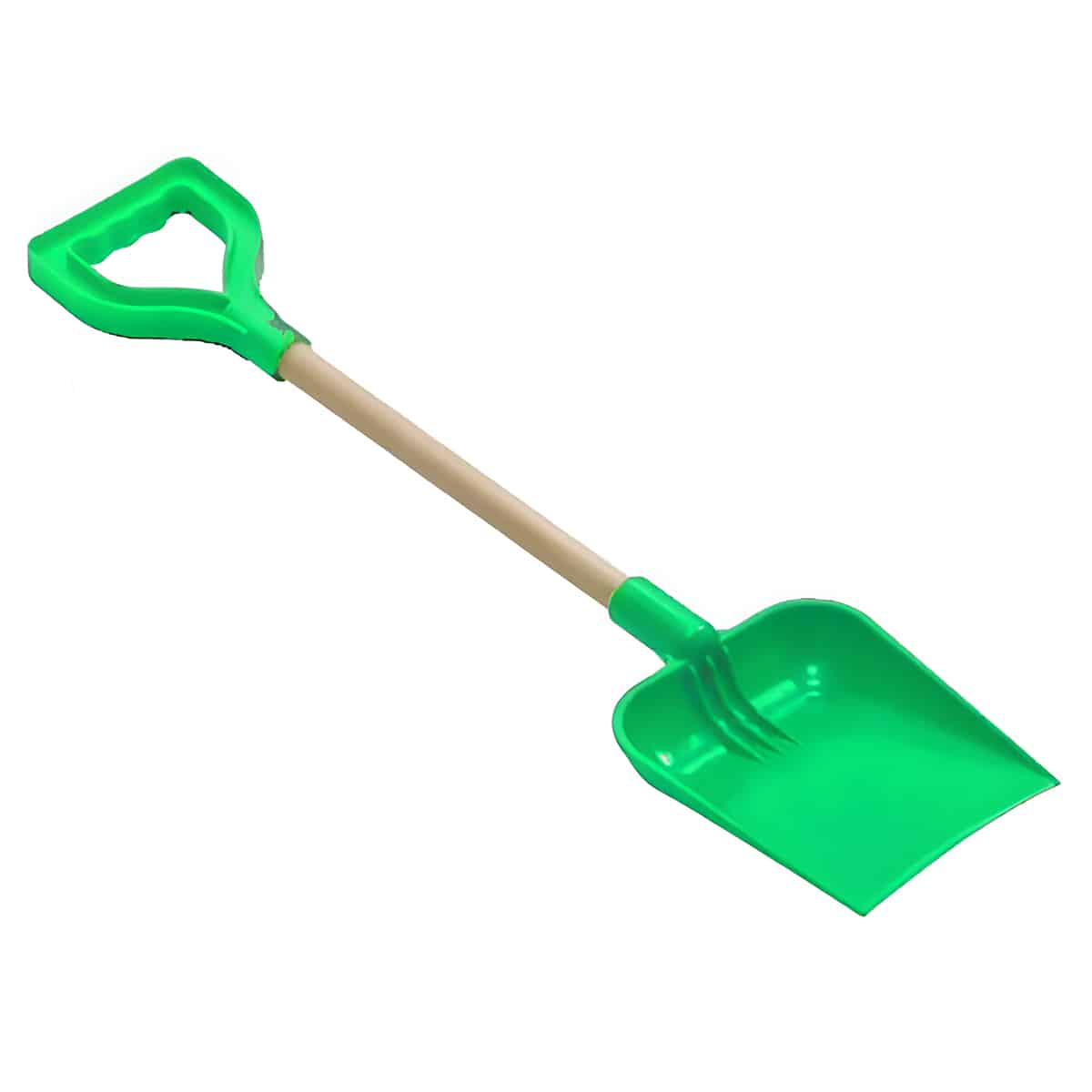 Pá Média Cabo de Madeira Resistente Turymar 72 cm Verde