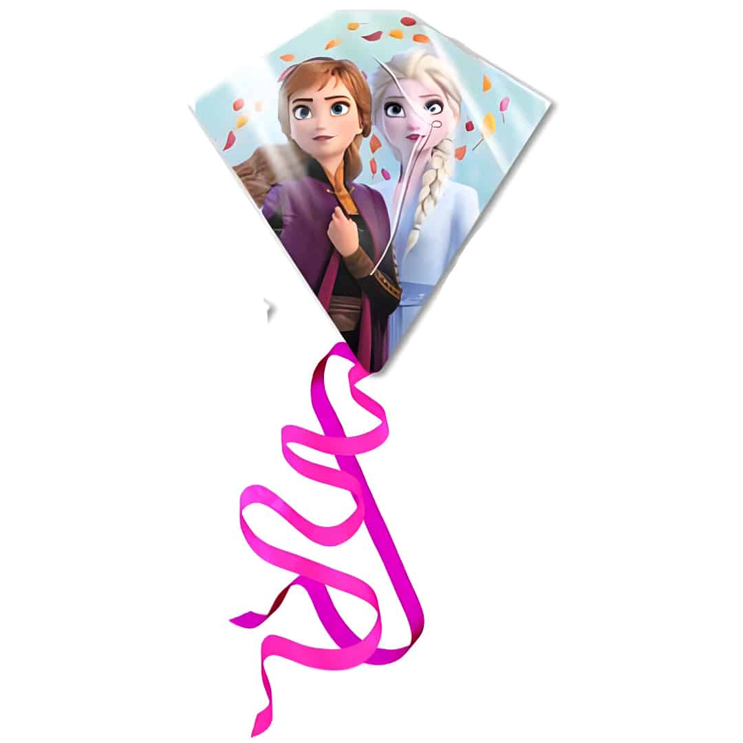 Papagaio de Plástico em Forma de Diamante 59x55 cm Disney 40667 Frozen