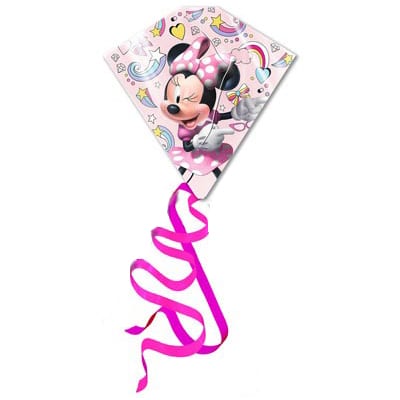 Papagaio de Plástico em Forma de Diamante 59x55 cm Disney 40667 Minnie