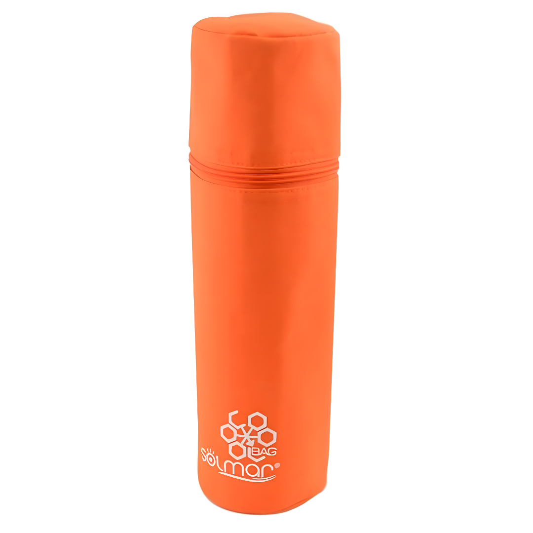 Saco Térmico Porta-Garrafa 1,5L com Alça de Punho Solmar 20051 Laranja