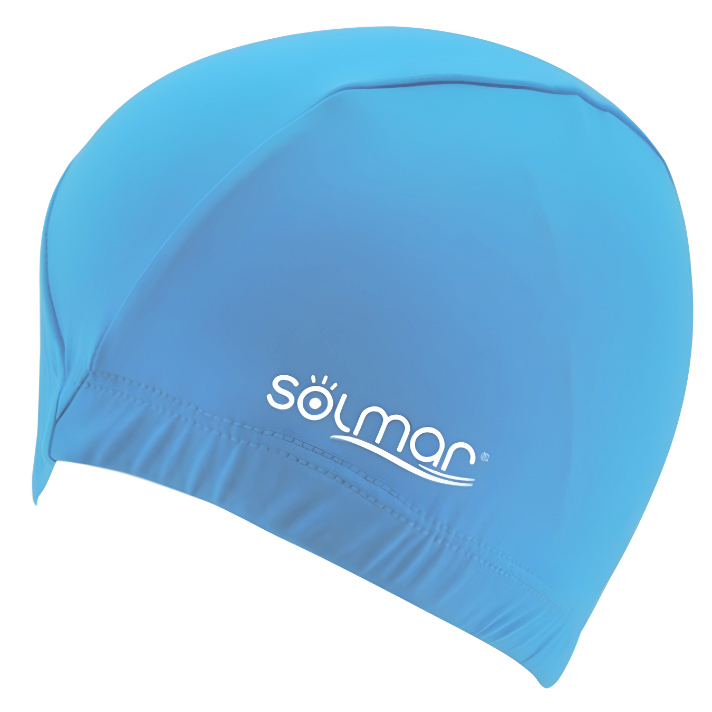Touca de Natação em Lycra Adulto Cores Sortidas Solmar 13102 Azul Claro