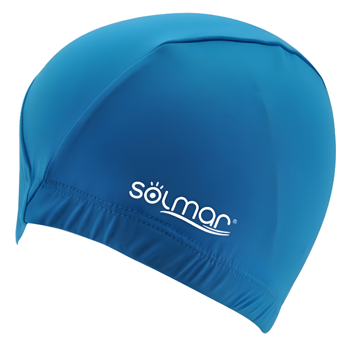Touca de Natação em Lycra Adulto Cores Sortidas Solmar 13102 Azul