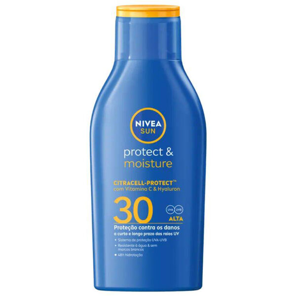 Loção Solar Protect & Moisture FP30 Mini 100ml Nivea