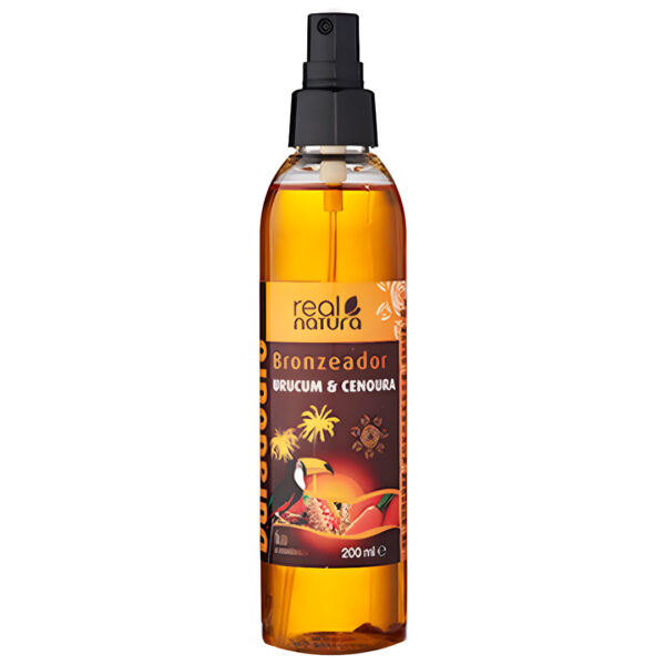 Óleo Bronzeador Urucum + Cenoura (LSF15) 200ml Real Natura