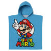 Poncho de Praia Criança Poliéster Super Mario e Luigi
