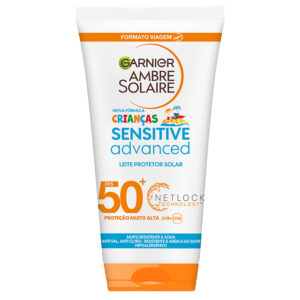 Leite Protetor Solar Kids Sensitive Advanced SPF 50+ 50ml Garnier Ambre Solaire