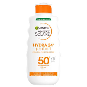 Protetor Solar Hidratante SPF50+ 200ml Hydra 24h Garnier Ambre Solaire