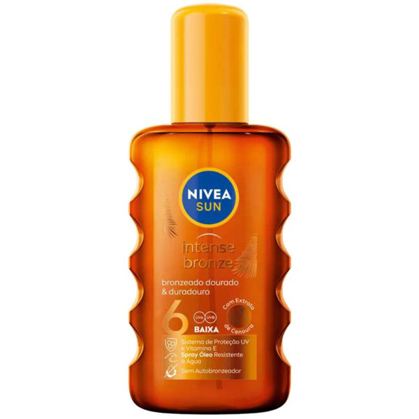 Spray Óleo Intense Bronze Cenoura FP6 Nivea