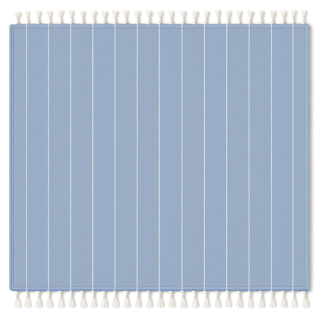 Toalha Grande Indiana Lisa 240x210 cm Azul