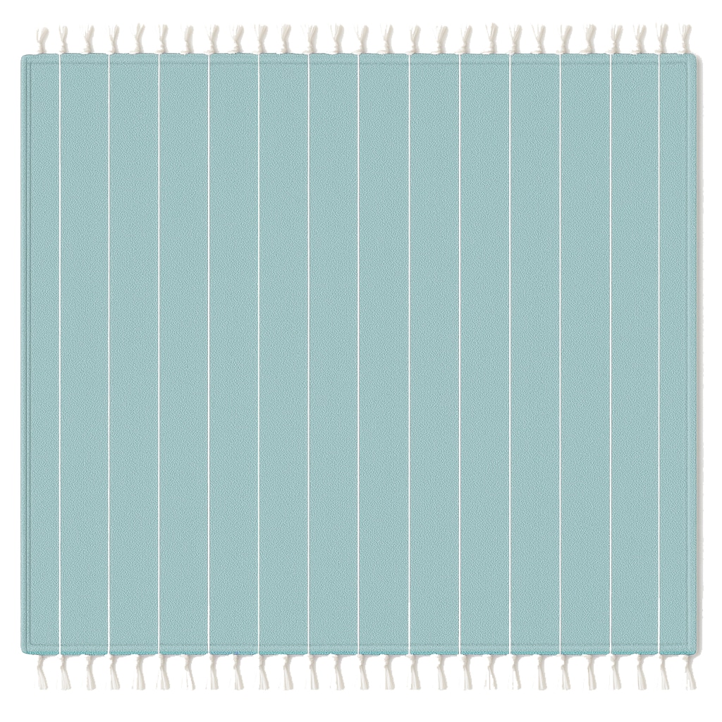 Toalha Grande Indiana Lisa 240x210 cm Azul Turquesa