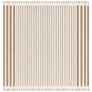 Toalha Grande Indiana Riscas Finas 240×210 cm Bege